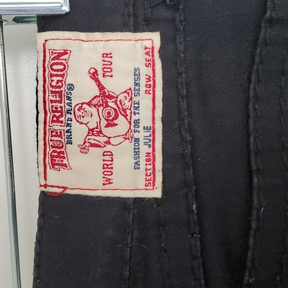 True Religion Straight Leg Jean's size 27 - Picture 5 of 5